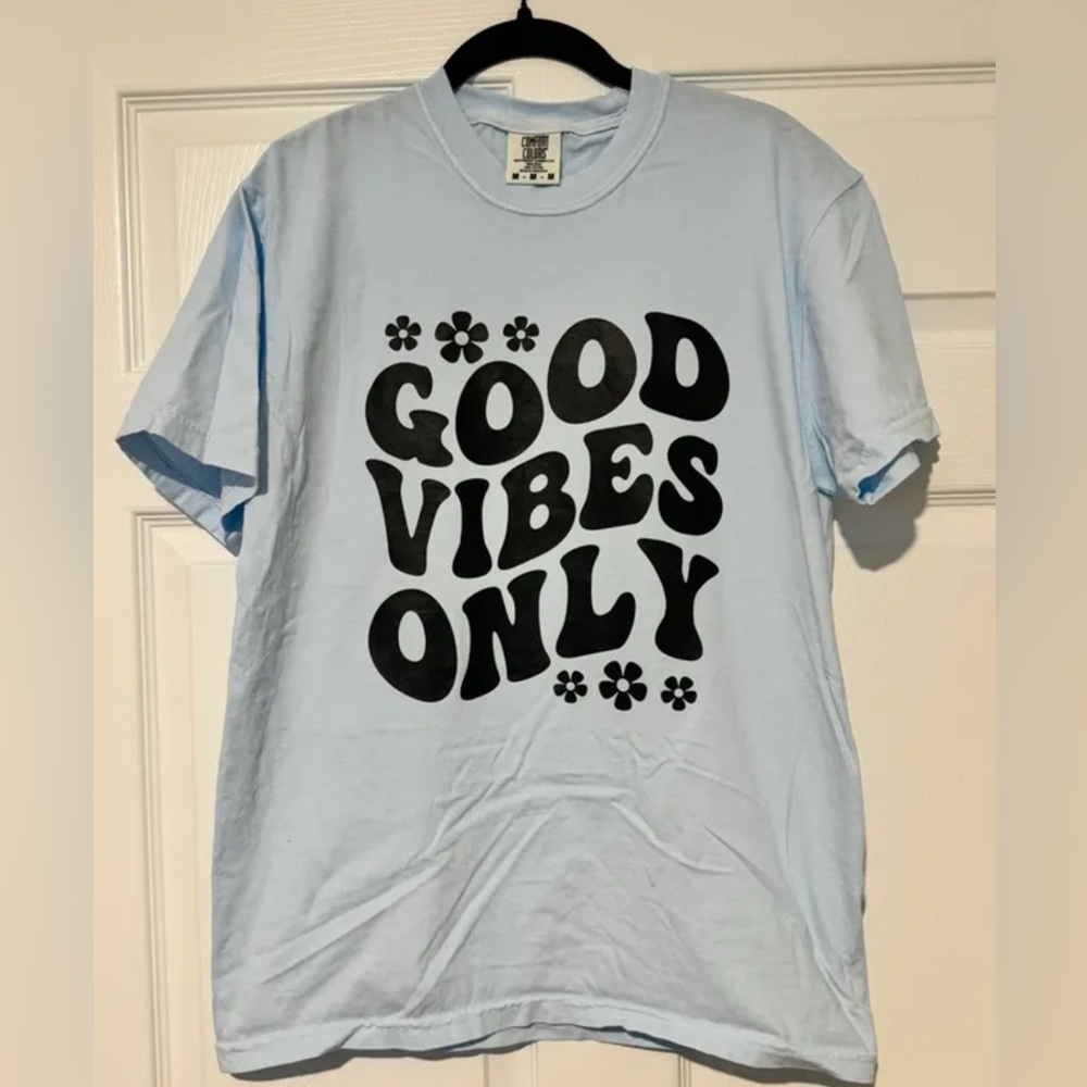 Comfort Colors Tee Shirt - Good Vibes Only